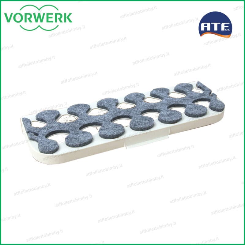 40582 piastra con feltro per spazzola folletto VK120 VK121 VK122