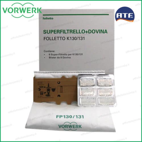 43729 filtrello con profumatori dovina per folletto VK130 VK131