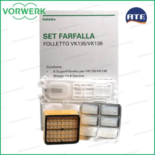 44103 Set Farfalla Folletto VK135 VK136