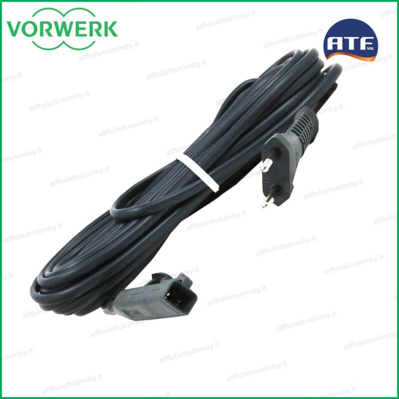 48905 cavo alimentazione grigio 10 metri folletto VK150 VK140