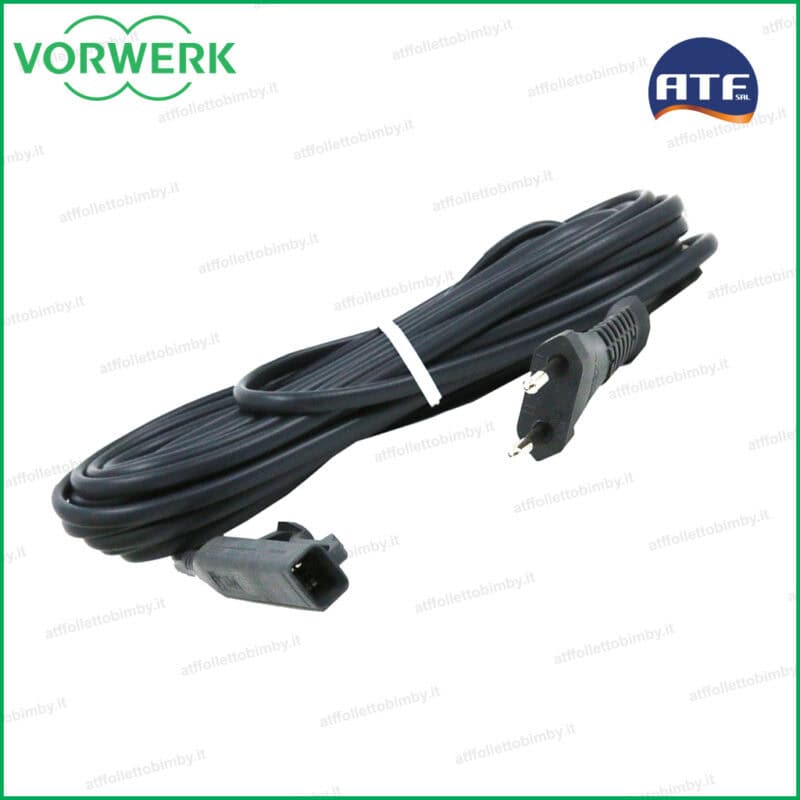 48936 cavo alimentazione grigio da 7 metri folletto VK150 VK140