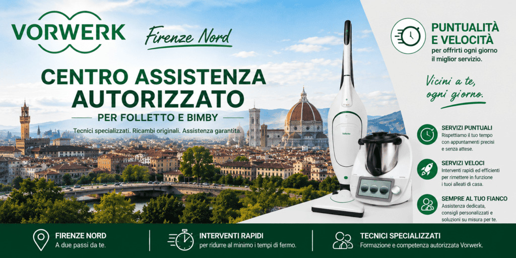 Contatti e Sedi 4 immagine del punto service per folletto e bimby di firenze nord zona careggi castello