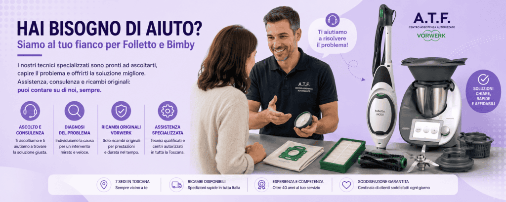 hai bisogno di aiuto per Folletto e bimby