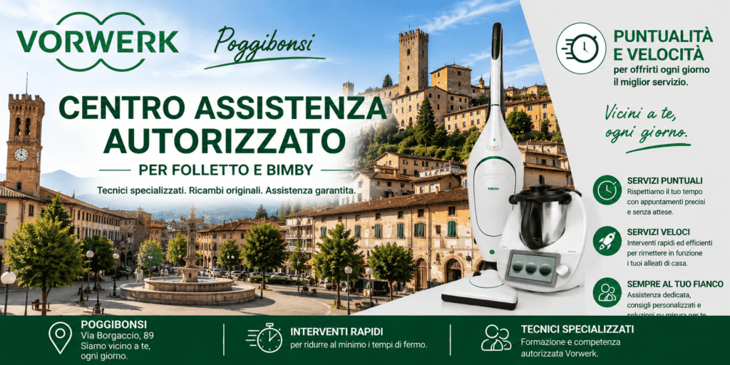 Contatti e Sedi 7 immagine del punto service per folletto e bimby di Poggibonsi, siena e provincia
