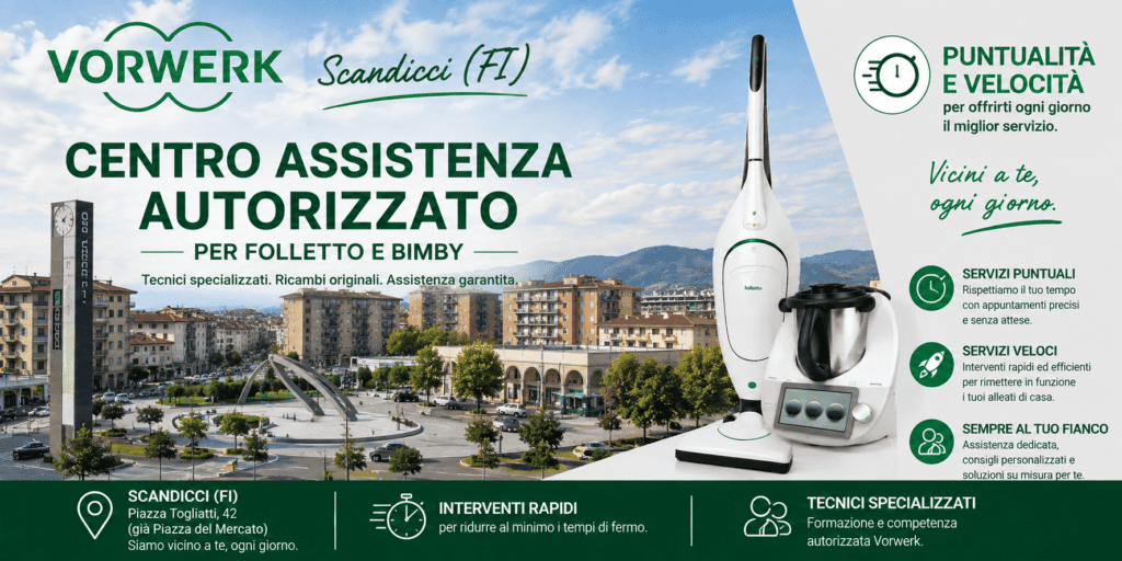 Contatti e Sedi 6 immagine del punto service per folletto e bimby di Scandicci, casellina vingone